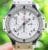 Hublot Big Bang 41 Steel White Diamonds $16K MSRP Papers FACTORY White Dial