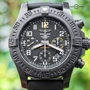 Breitling Avenger Hurricane 45 mm B01 Black Dial Deploy Rubber Box XB0180