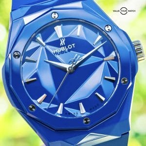 Hublot Classic Fusion Orlinski Blue Ceramic 40 mm Blue Dial 2022 Papers WARRANTY