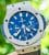 Hublot Big Bang 44 Original Steel Blue Boxes Alligator Leather 301.SX.7170.LR