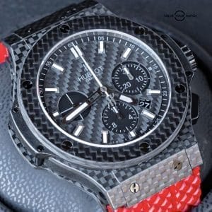 Hublot Big Bang 44 Carbon Fiber $22K MSRP “Carbon Bang” Complete 301.QX.1724.GR