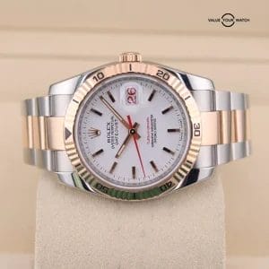 2005 Rolex Datejust 36 Turnograph | ref 116261 | 2 Tone Rose Gold & Steel