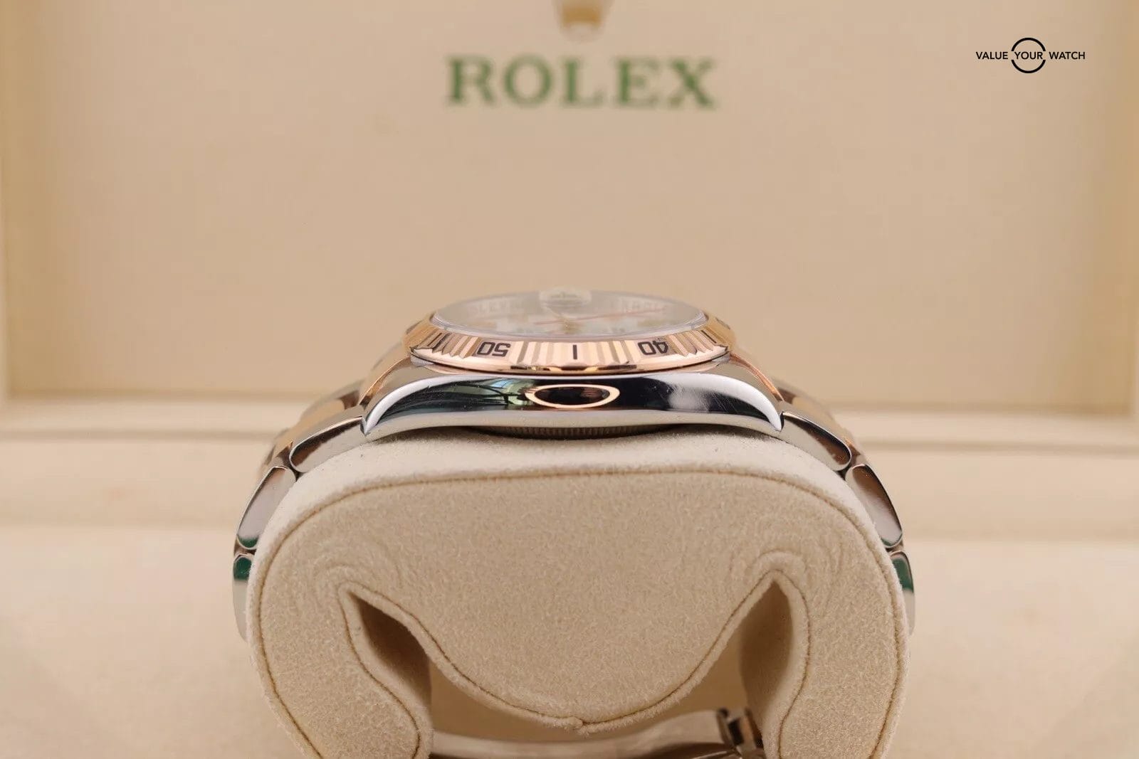 2005 Rolex Datejust 36 Turnograph | ref 116261 | 2 Tone Rose Gold & Steel - Image 6