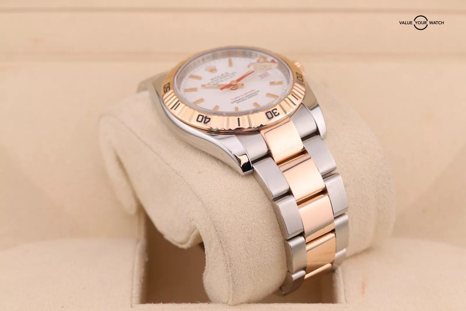 2005 Rolex Datejust 36 Turnograph | ref 116261 | 2 Tone Rose Gold & Steel - Image 11