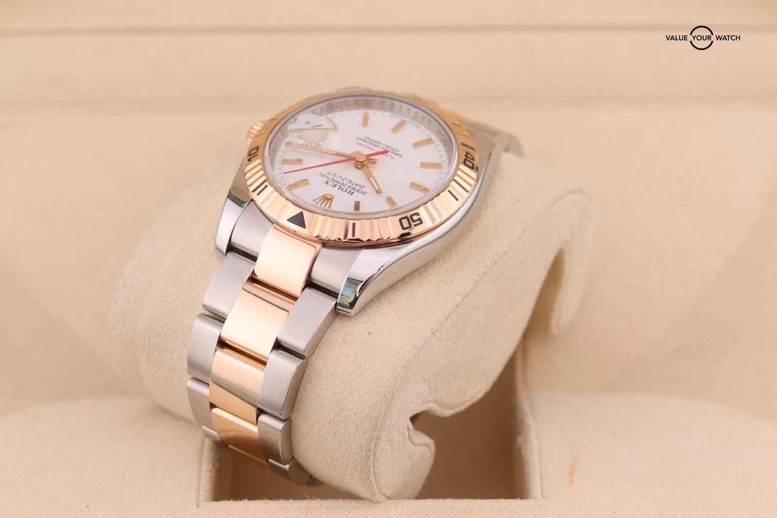 2005 Rolex Datejust 36 Turnograph | ref 116261 | 2 Tone Rose Gold & Steel - Image 12