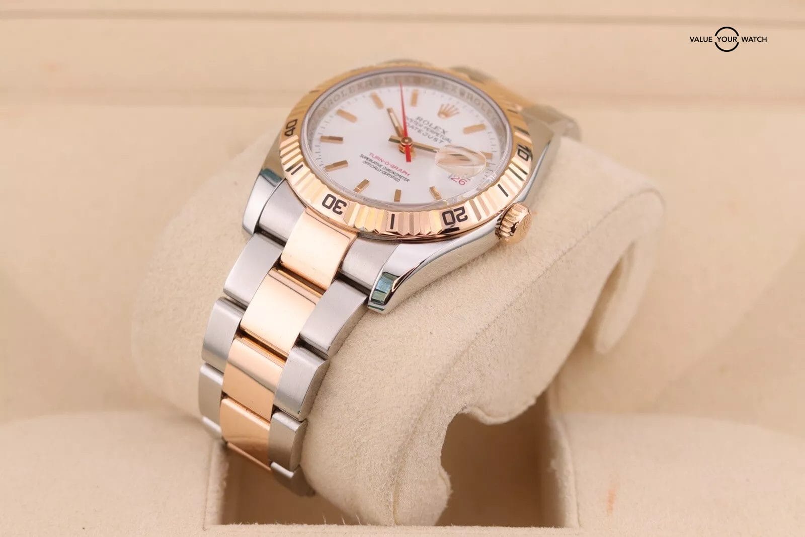 2005 Rolex Datejust 36 Turnograph | ref 116261 | 2 Tone Rose Gold & Steel - Image 14