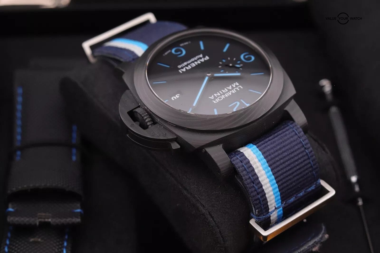 2020 Panerai Luminor Marina Carbotech 44 PAM1661 | 2 OEM Straps | Limited 2000 - Image 10