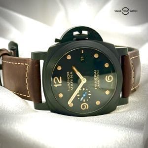 Panerai Luminor Marina 1950 PAM 661 Carbotech Box & Papers -Two Straps! Pam00661