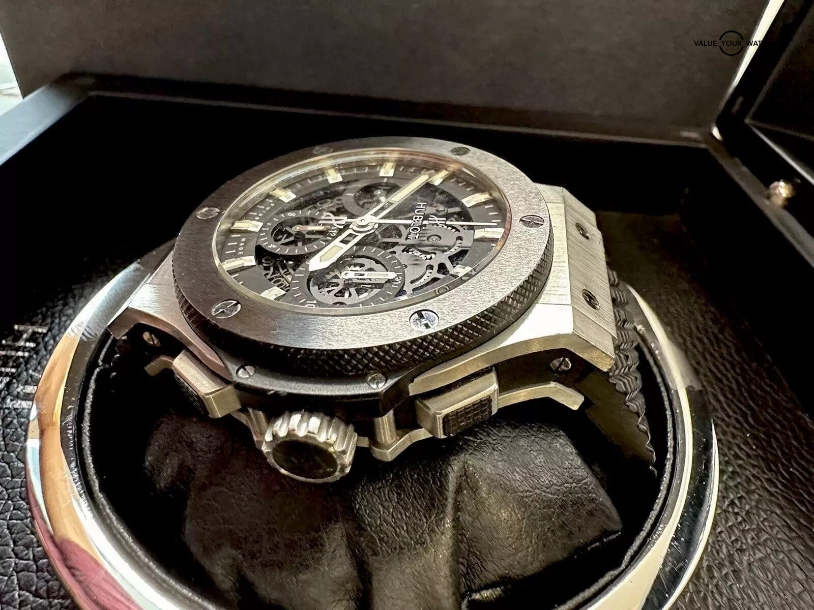 Hublot Big Bang Aero Black Silver Skeleton - Image 9