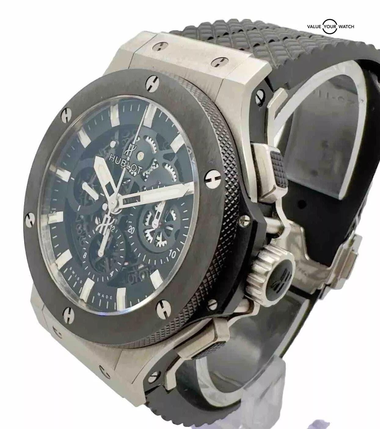 Hublot Big Bang Aero Black Silver Skeleton - Image 15