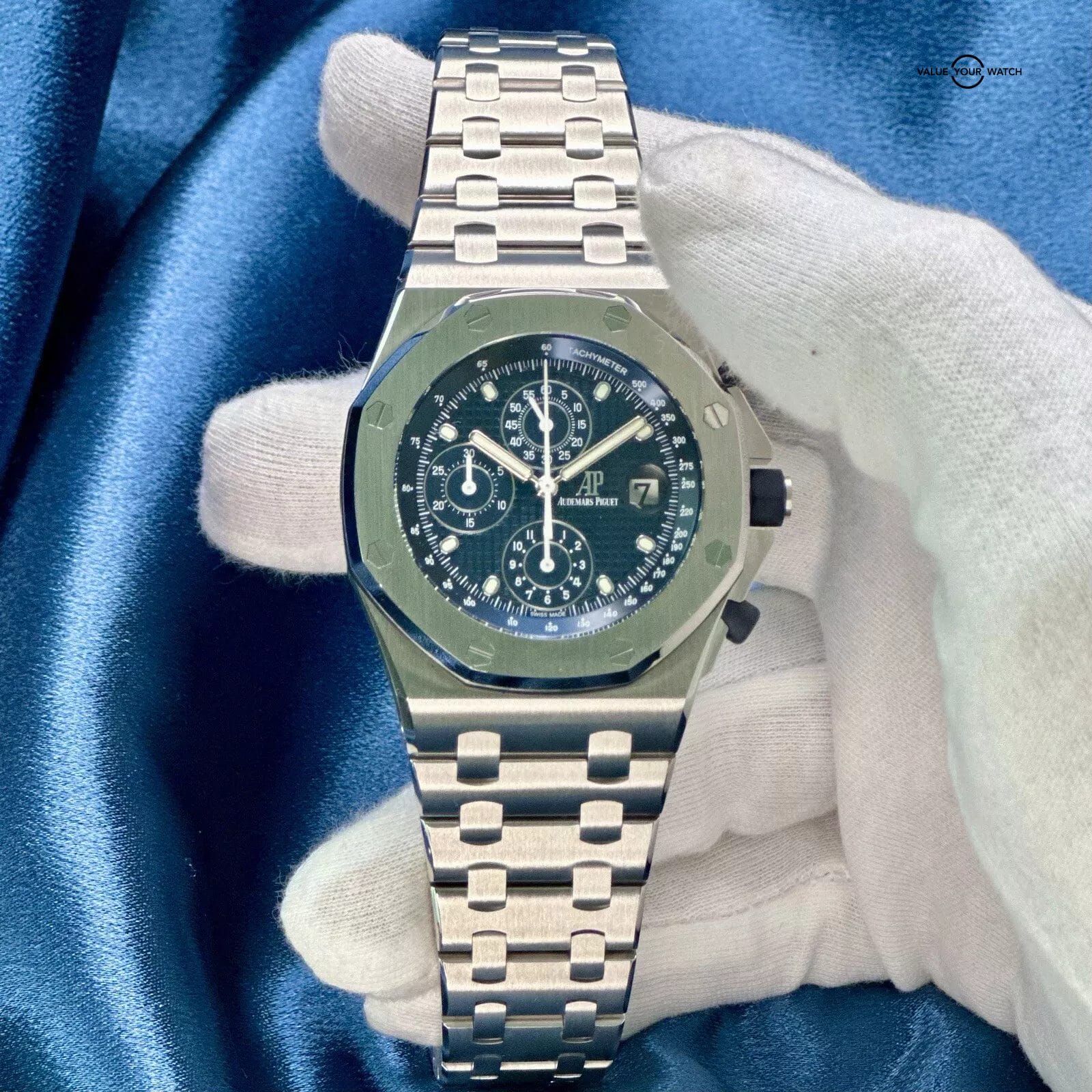 Audemars Piguet Royal Oak Offshore 'BEAST' Blue/Grey Ref. 26237ST.OO.1000ST.01 - Image 15