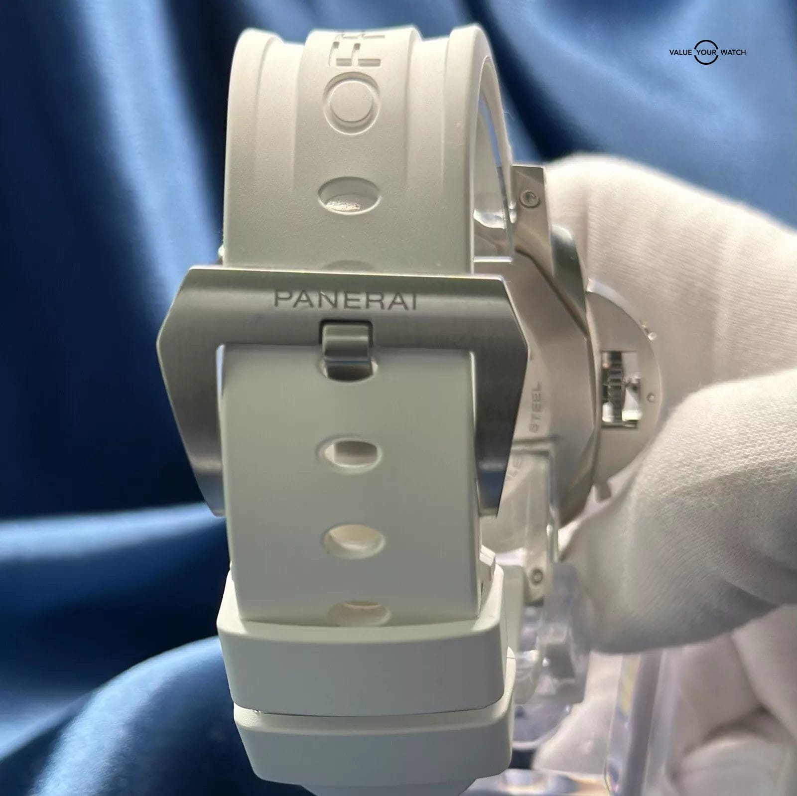 Panerai Luminor Luna Rossa Chrono Blue Dial Steel PAM01303 Full Set - Image 9