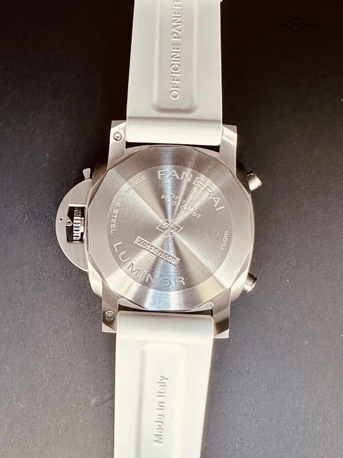 Panerai Luminor Luna Rossa Chrono Blue Dial Steel PAM01303 Full Set - Image 15