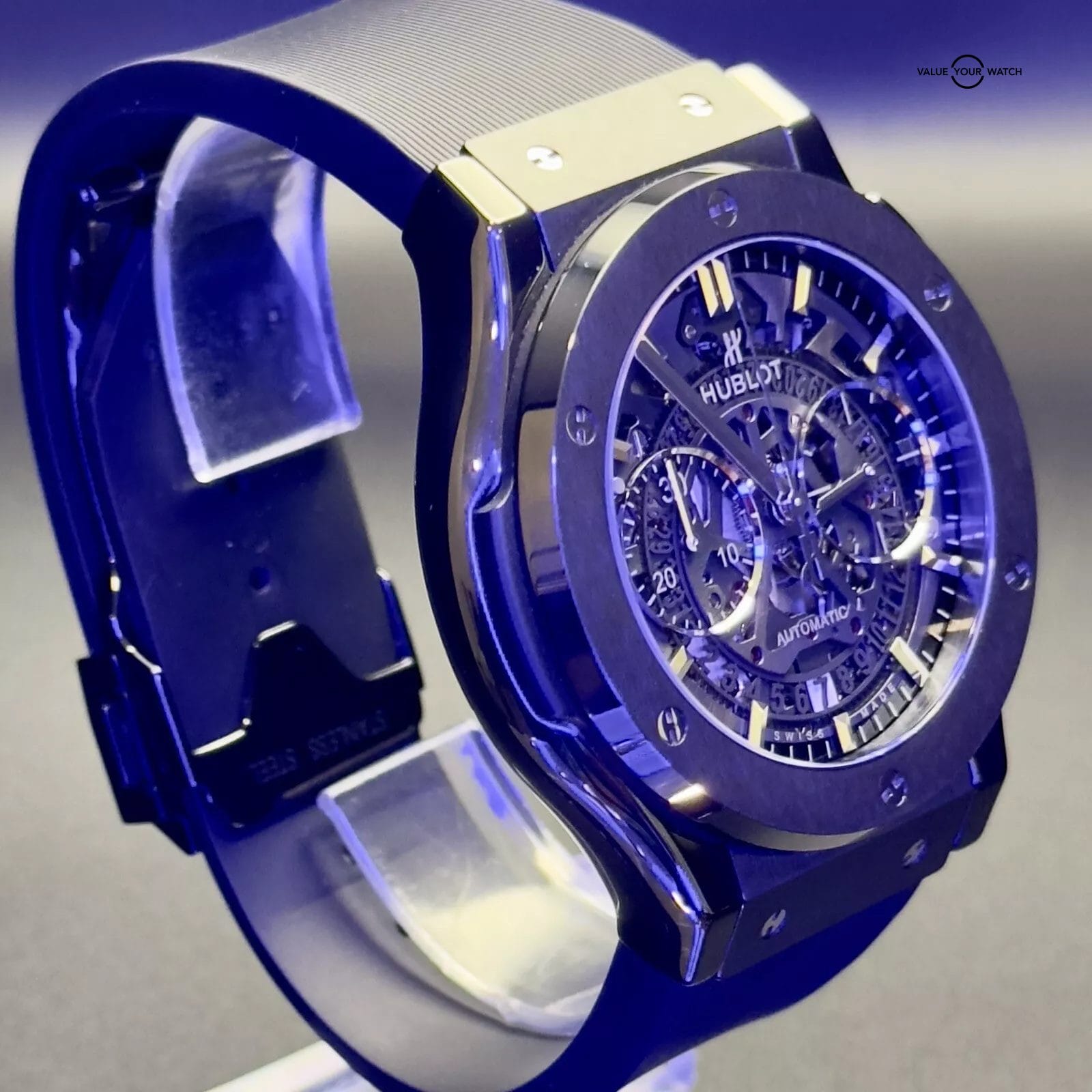 HUBLOT Classic Fusion Aero Chronograph Black Magic Ref.525.CM.0170.RX - Image 4