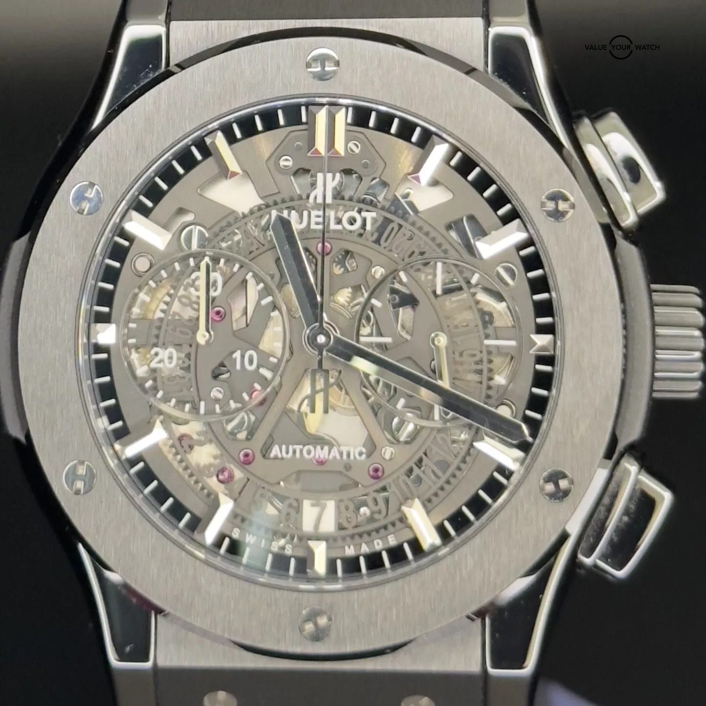 HUBLOT Classic Fusion Aero Chronograph Black Magic Ref.525.CM.0170.RX - Image 10