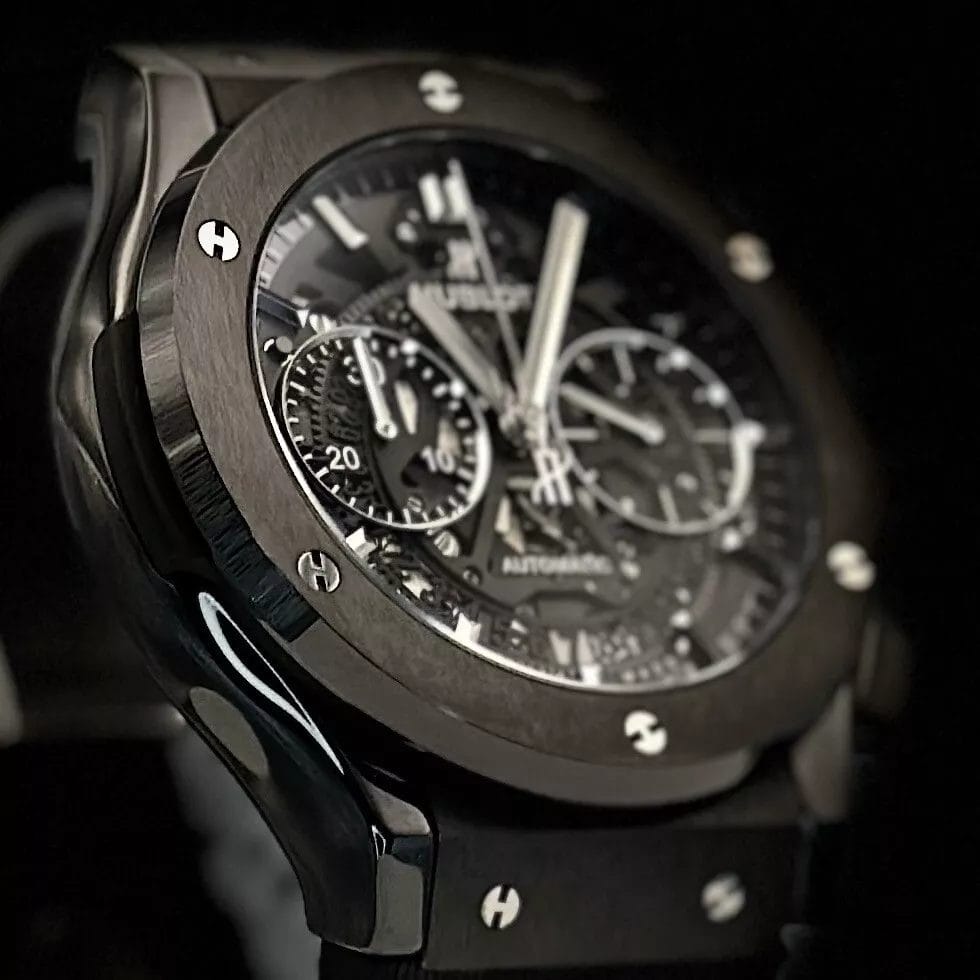 HUBLOT Classic Fusion Aero Chronograph Black Magic Ref.525.CM.0170.RX - Image 12