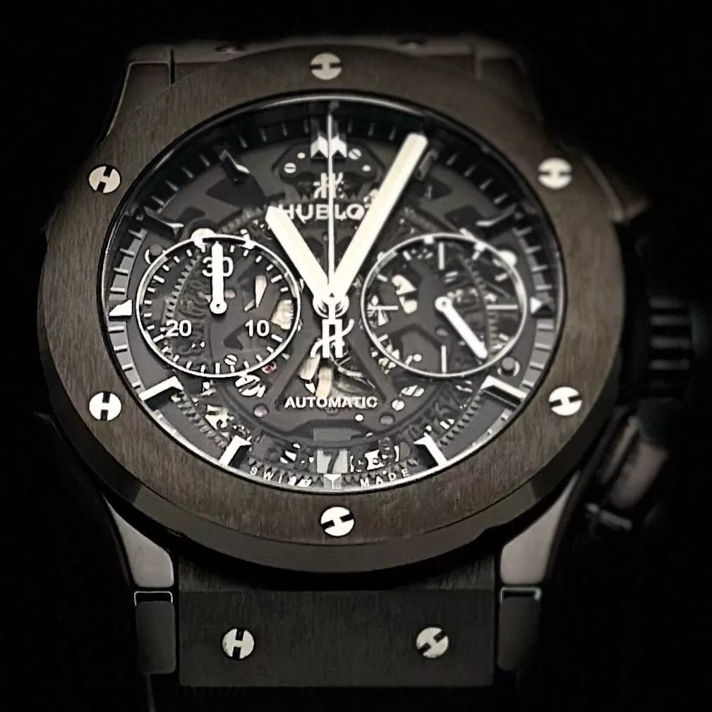 HUBLOT Classic Fusion Aero Chronograph Black Magic Ref.525.CM.0170.RX - Image 13