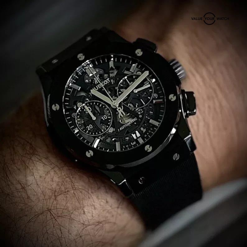 HUBLOT Classic Fusion Aero Chronograph Black Magic Ref.525.CM.0170.RX - Image 16