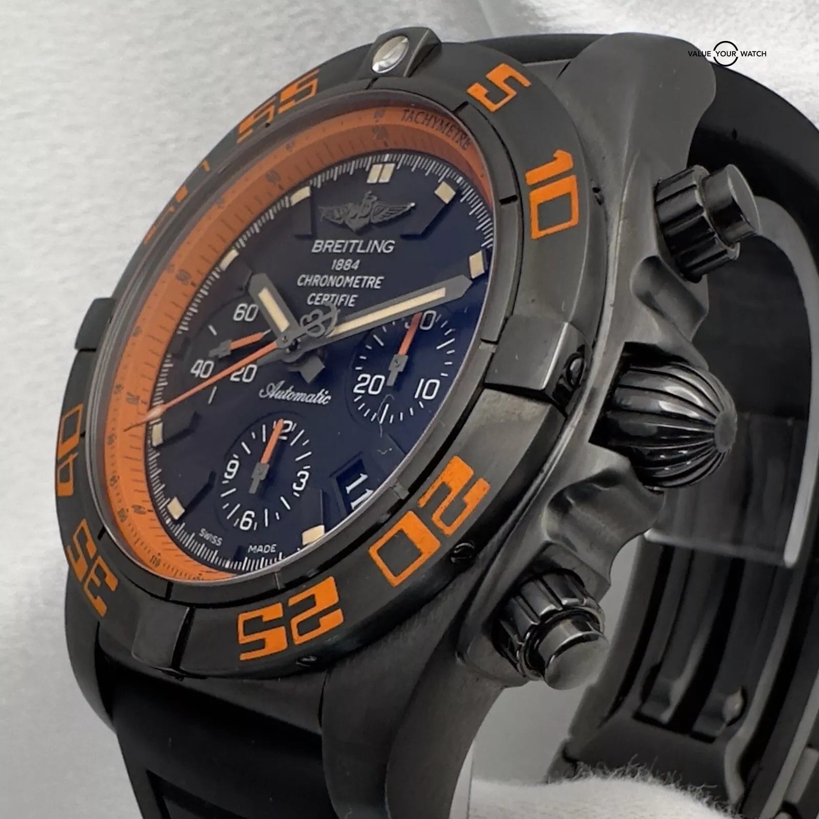 Breitling Chronomat 44 Raven 44mm Auto Blacksteel MB0111C2/BD07 - Image 2