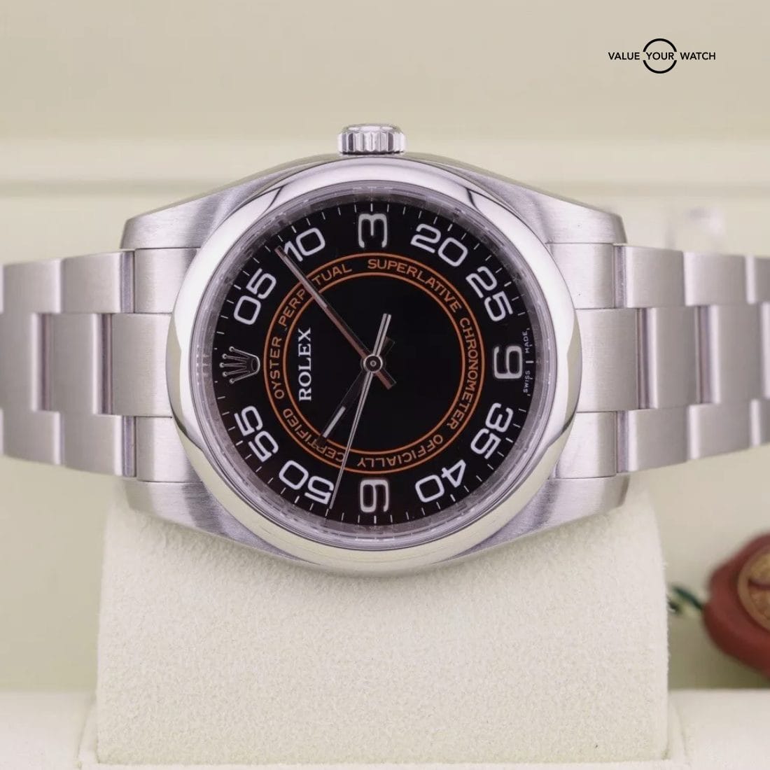 Rolex Oyster Perpetual Harley Steel 36mm Automatic Men’s Watch 116000 - B/P