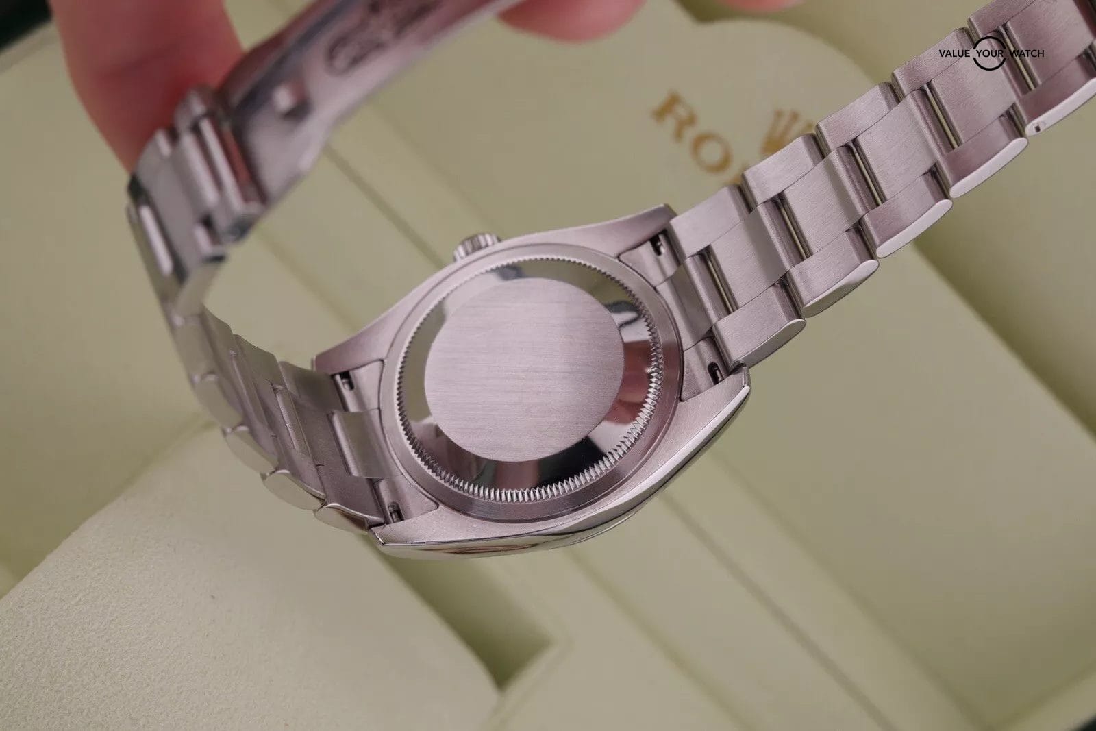 Rolex Oyster Perpetual Harley Steel 36mm Automatic Men’s Watch 116000 - B/P - Image 4