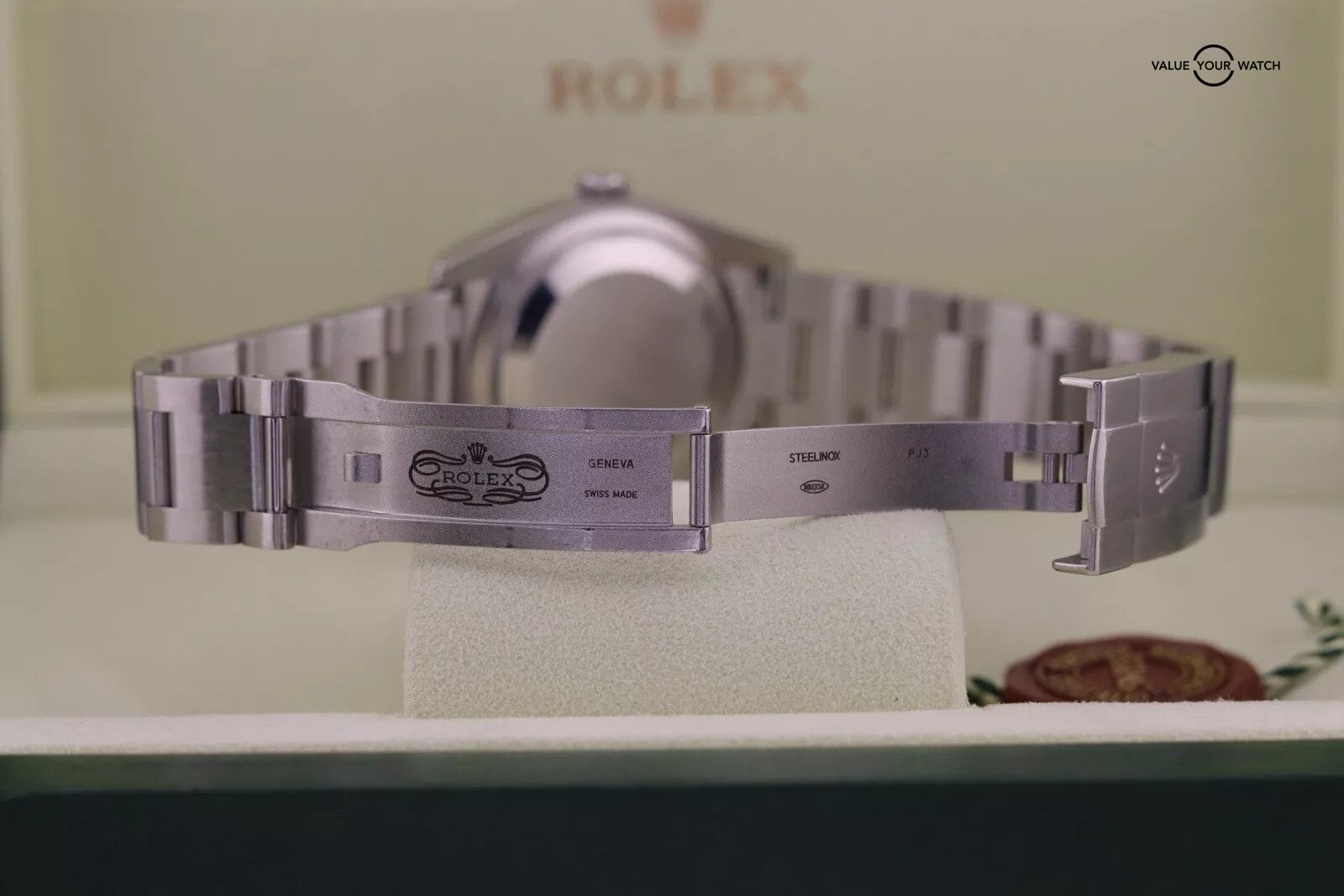 Rolex Oyster Perpetual Harley Steel 36mm Automatic Men’s Watch 116000 - B/P - Image 5