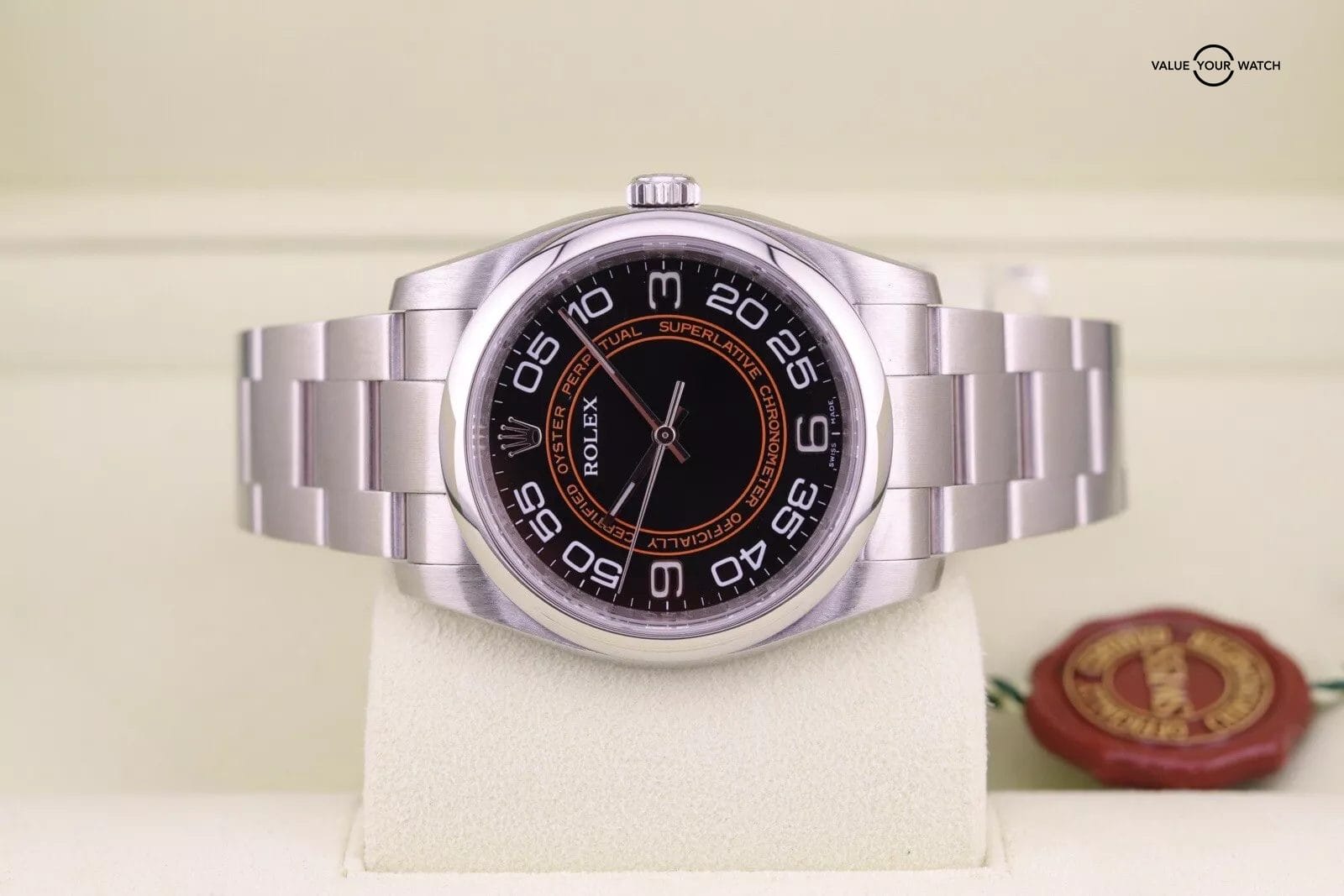 Rolex Oyster Perpetual Harley Steel 36mm Automatic Men’s Watch 116000 - B/P - Image 14