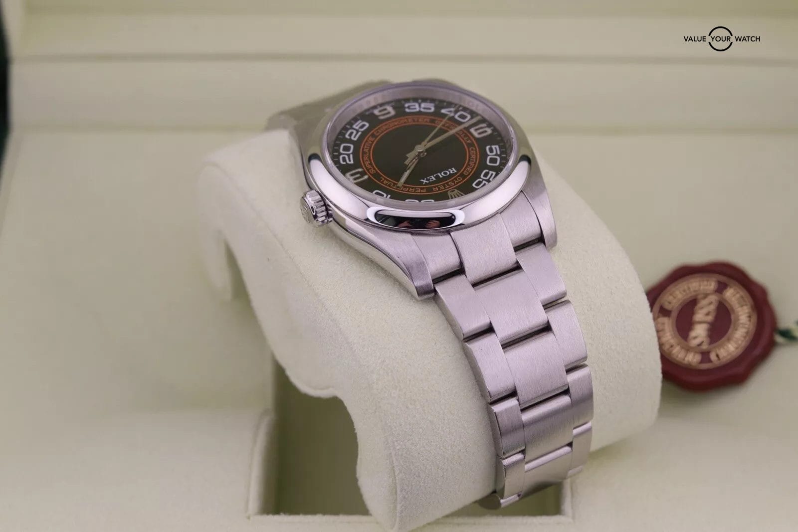 Rolex Oyster Perpetual Harley Steel 36mm Automatic Men’s Watch 116000 - B/P - Image 15