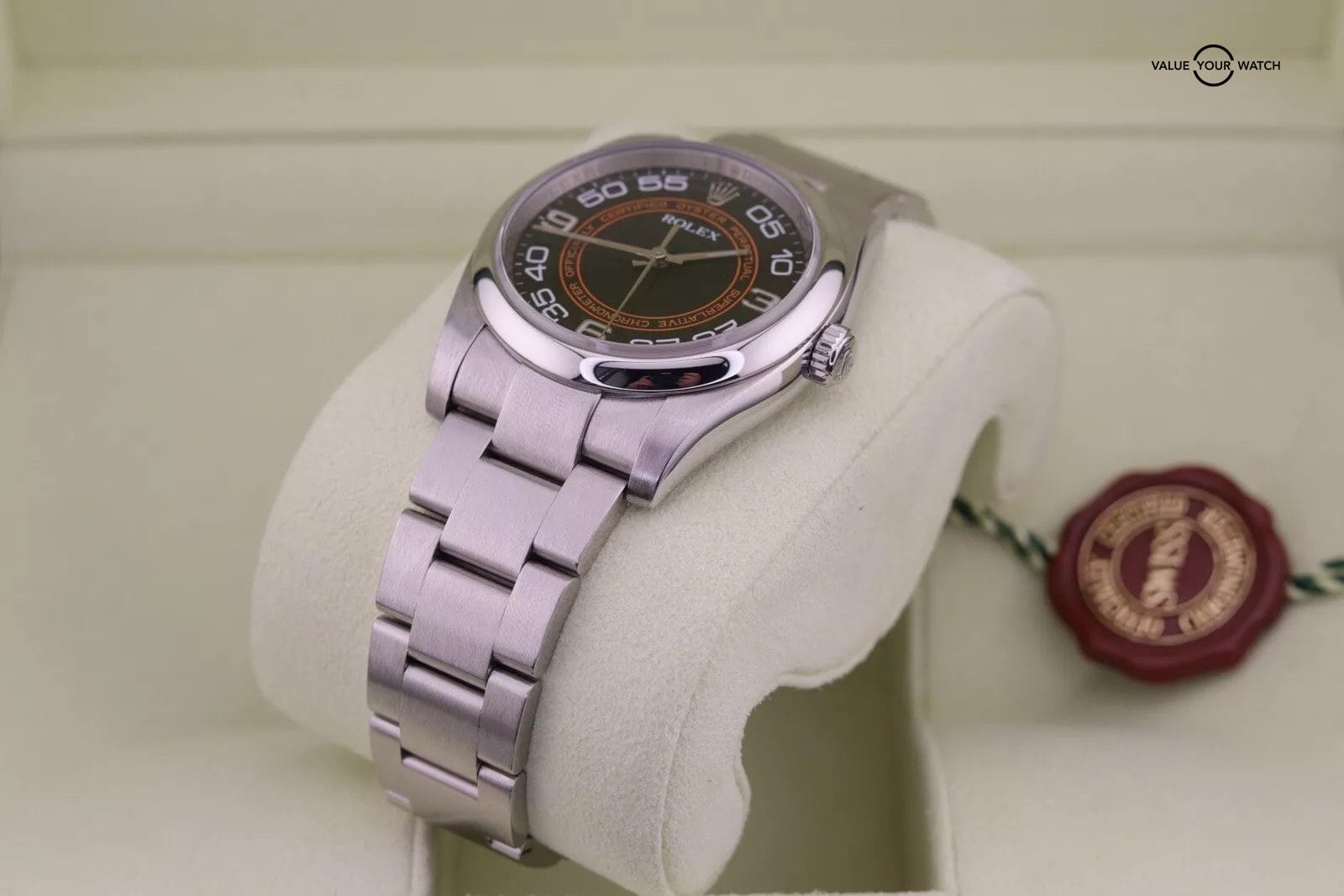 Rolex Oyster Perpetual Harley Steel 36mm Automatic Men’s Watch 116000 - B/P - Image 16