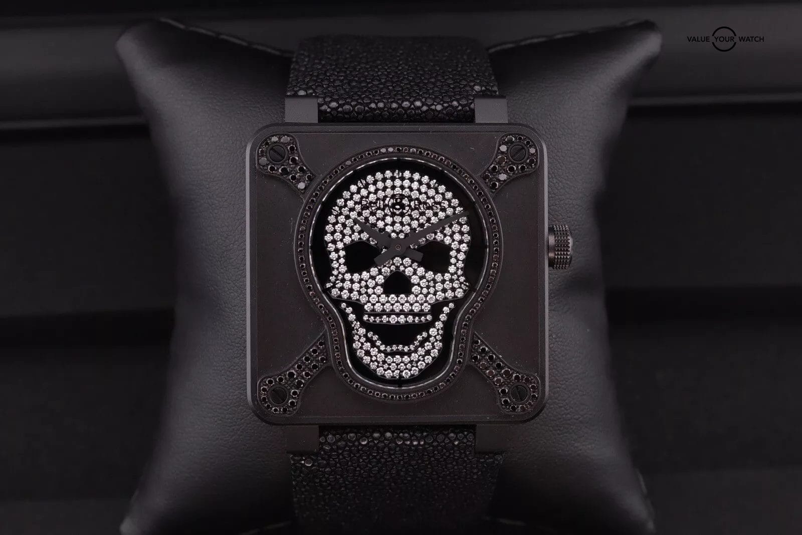 Bell & Ross Airborne O1-92 | Diamond Skull | Limited To 99 Pieces!
