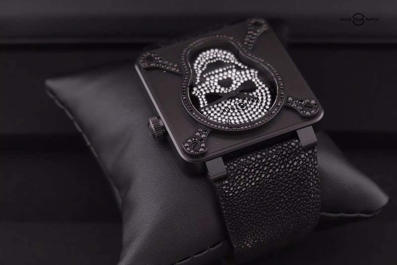 Bell & Ross Airborne O1-92 | Diamond Skull | Limited To 99 Pieces! - Image 5