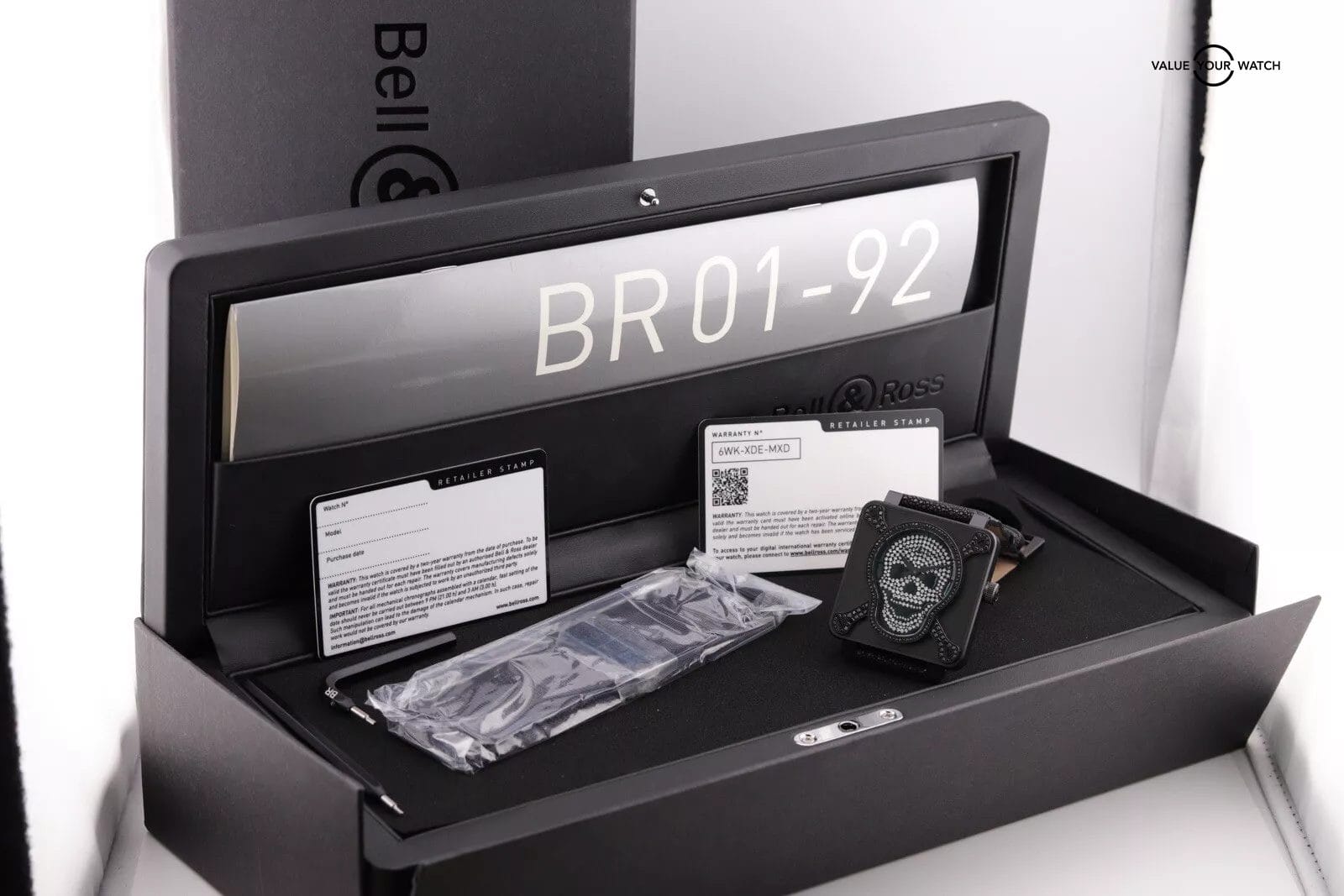 Bell & Ross Airborne O1-92 | Diamond Skull | Limited To 99 Pieces! - Image 11