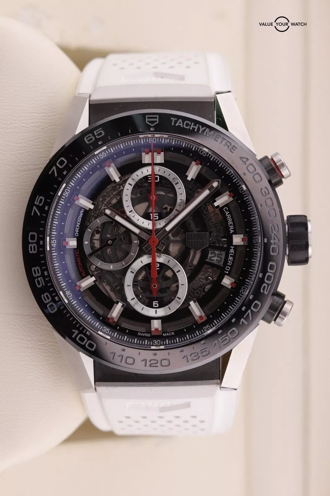 TAG Heuer Calibre Heuer 01 Skeleton Chronograph CAR2A1Z | 2022 B&P