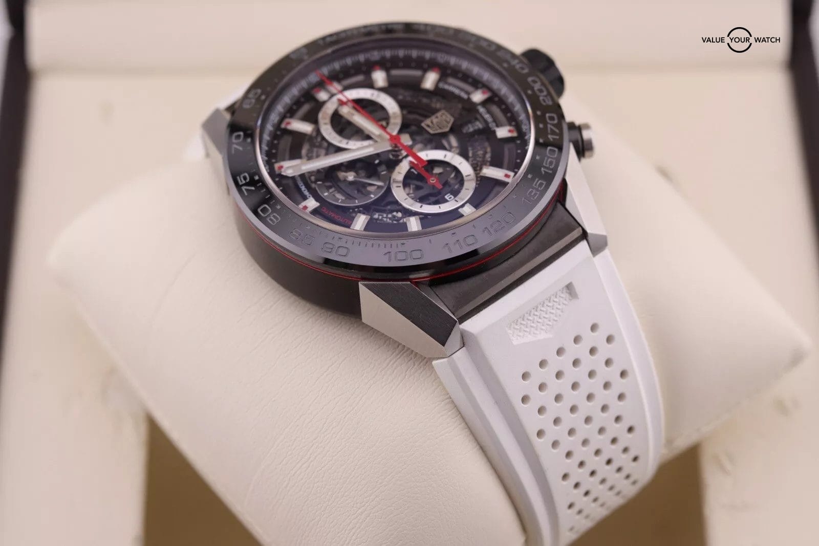 TAG Heuer Calibre Heuer 01 Skeleton Chronograph CAR2A1Z | 2022 B&P - Image 3