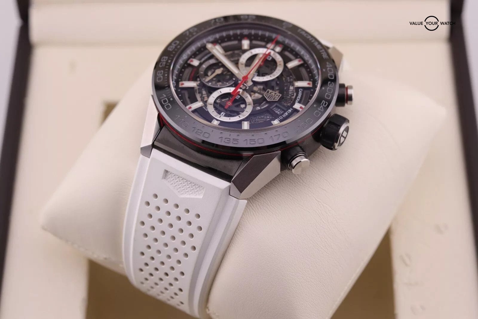 TAG Heuer Calibre Heuer 01 Skeleton Chronograph CAR2A1Z | 2022 B&P - Image 4