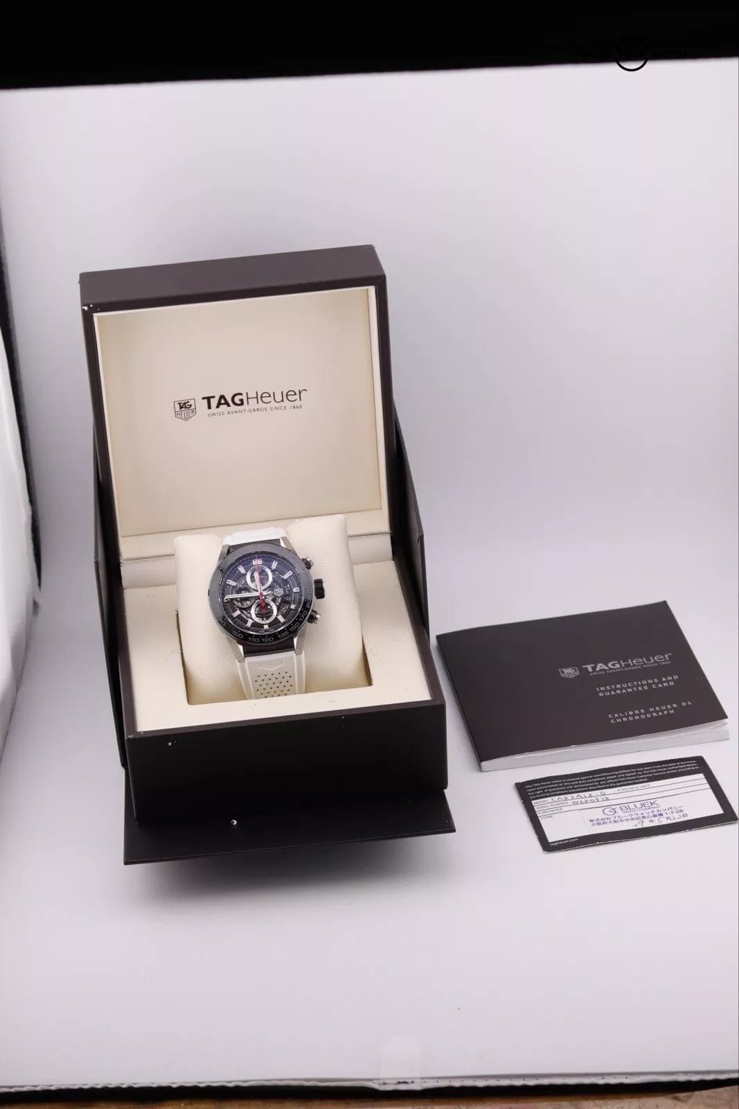 TAG Heuer Calibre Heuer 01 Skeleton Chronograph CAR2A1Z | 2022 B&P - Image 7