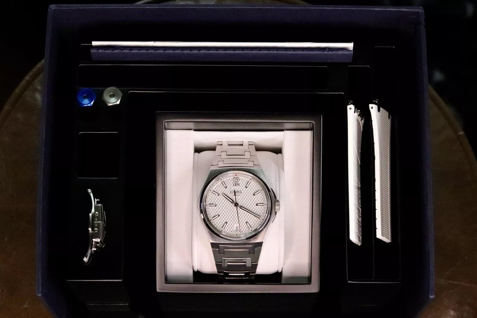 Czapek Antarctique Passage De Drake Automatic Steel Mens Watch ANT PAS ICE WHITE - Image 3