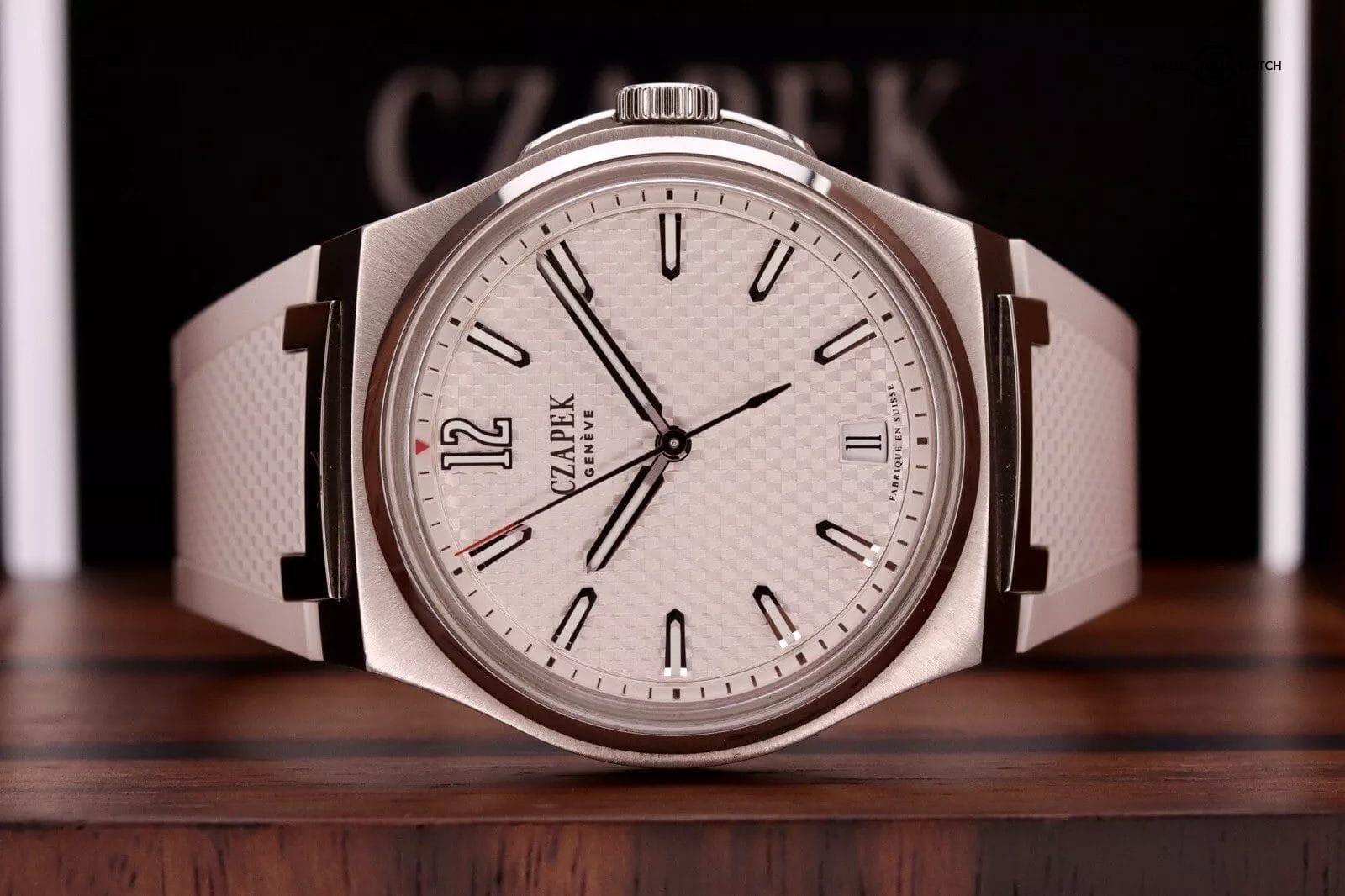 Czapek Antarctique Passage De Drake Automatic Steel Mens Watch ANT PAS ICE WHITE - Image 5