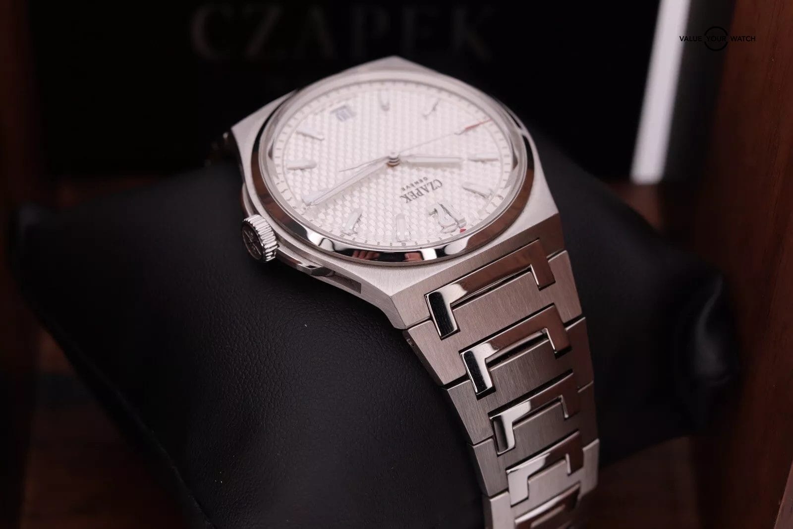 Czapek Antarctique Passage De Drake Automatic Steel Mens Watch ANT PAS ICE WHITE - Image 8