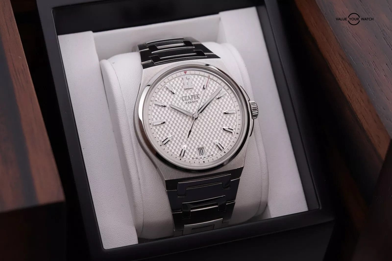 Czapek Antarctique Passage De Drake Automatic Steel Mens Watch ANT PAS ICE WHITE - Image 13