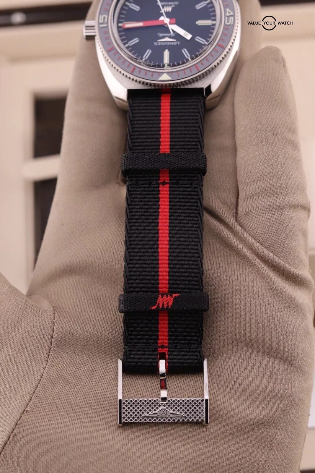 Longines Heritage Men's Black Watch - L2.836.452.8 - Image 10