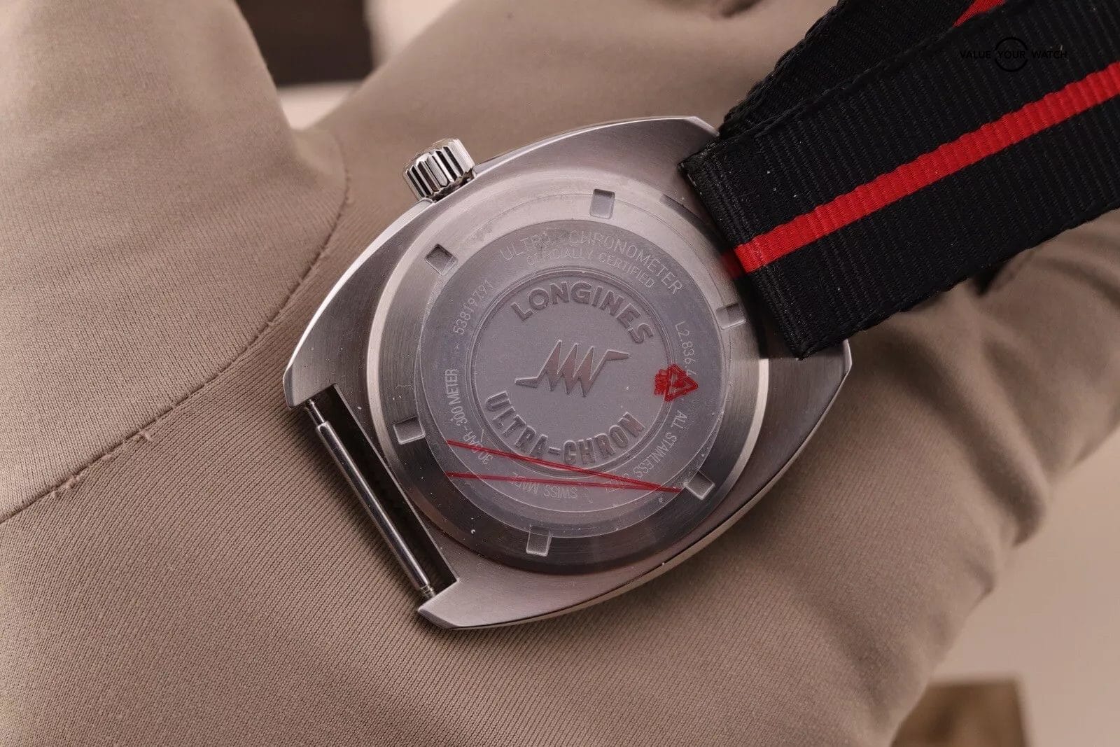 Longines Heritage Men's Black Watch - L2.836.452.8 - Image 11