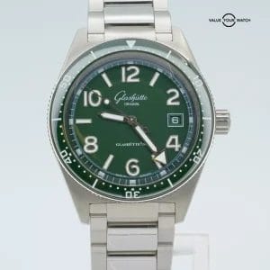 Glashütte Original SeaQ Automatic Green Dial 39.5mm BOXES/PAPERS!