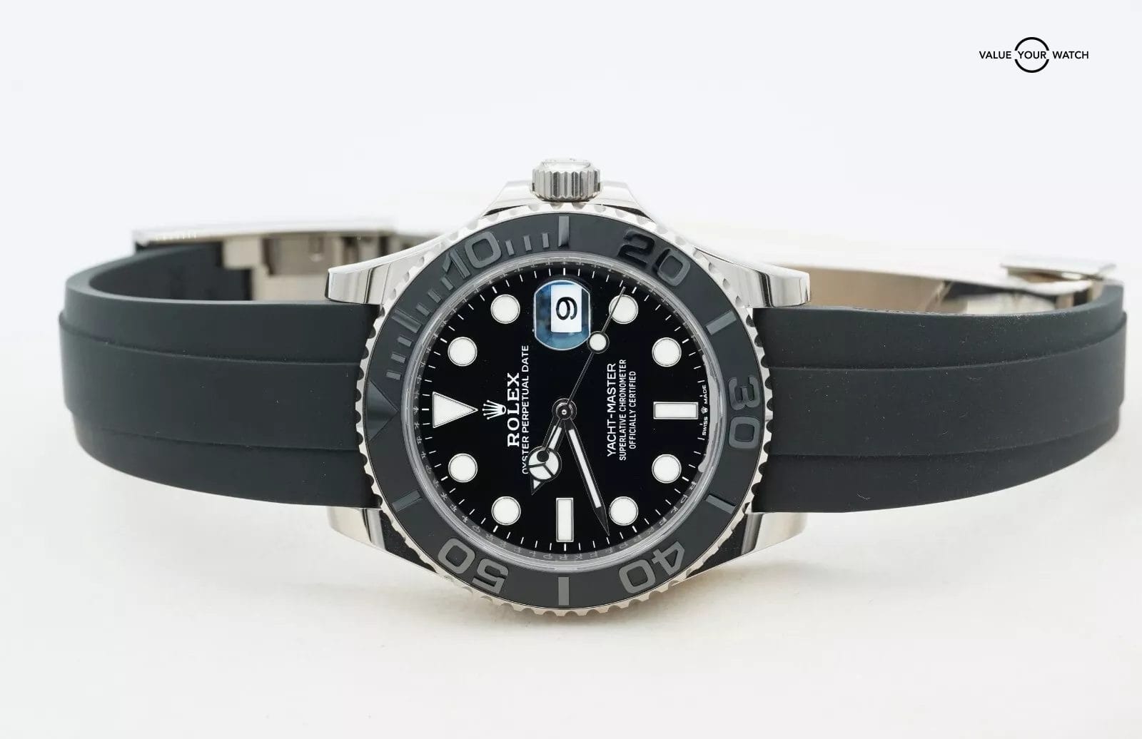2021 Rolex Yacht-Master 42 226659 18K White Gold Oysterflex BOXES/PAPERS! - Image 6