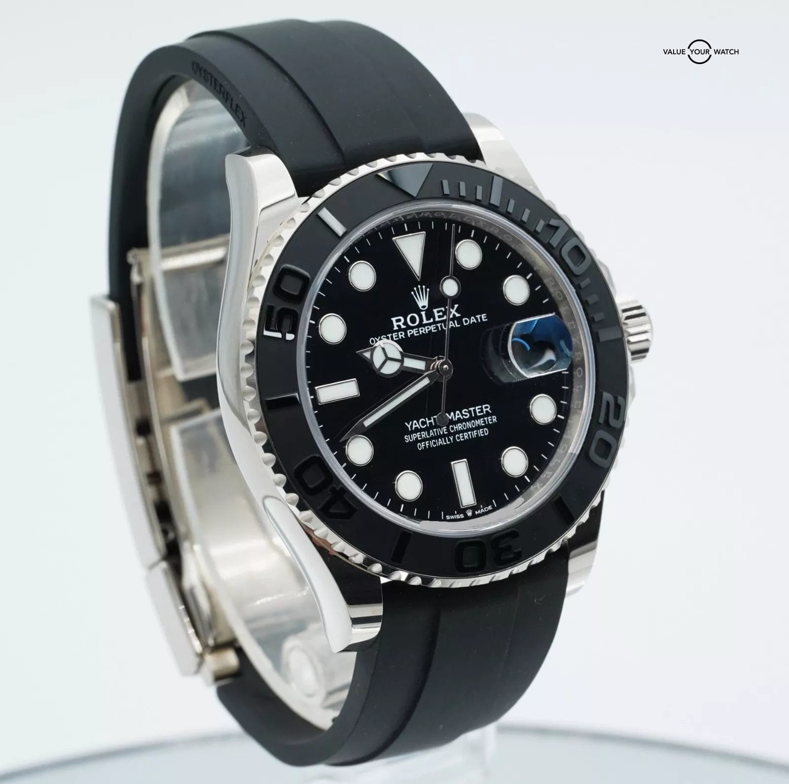 2021 Rolex Yacht-Master 42 226659 18K White Gold Oysterflex BOXES/PAPERS! - Image 8