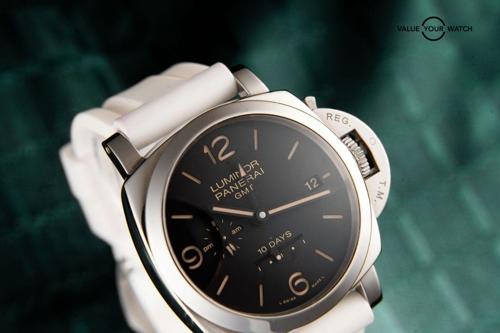 Panerai luminor 1950 10 days gmt best sale