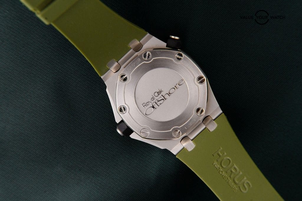 Audemars Piguet Royal Oak Offshore Diver 15703ST Black 42mm Horus Strap Bundle Reference Number – 15703ST.OO.A002CA.01 - Image 12