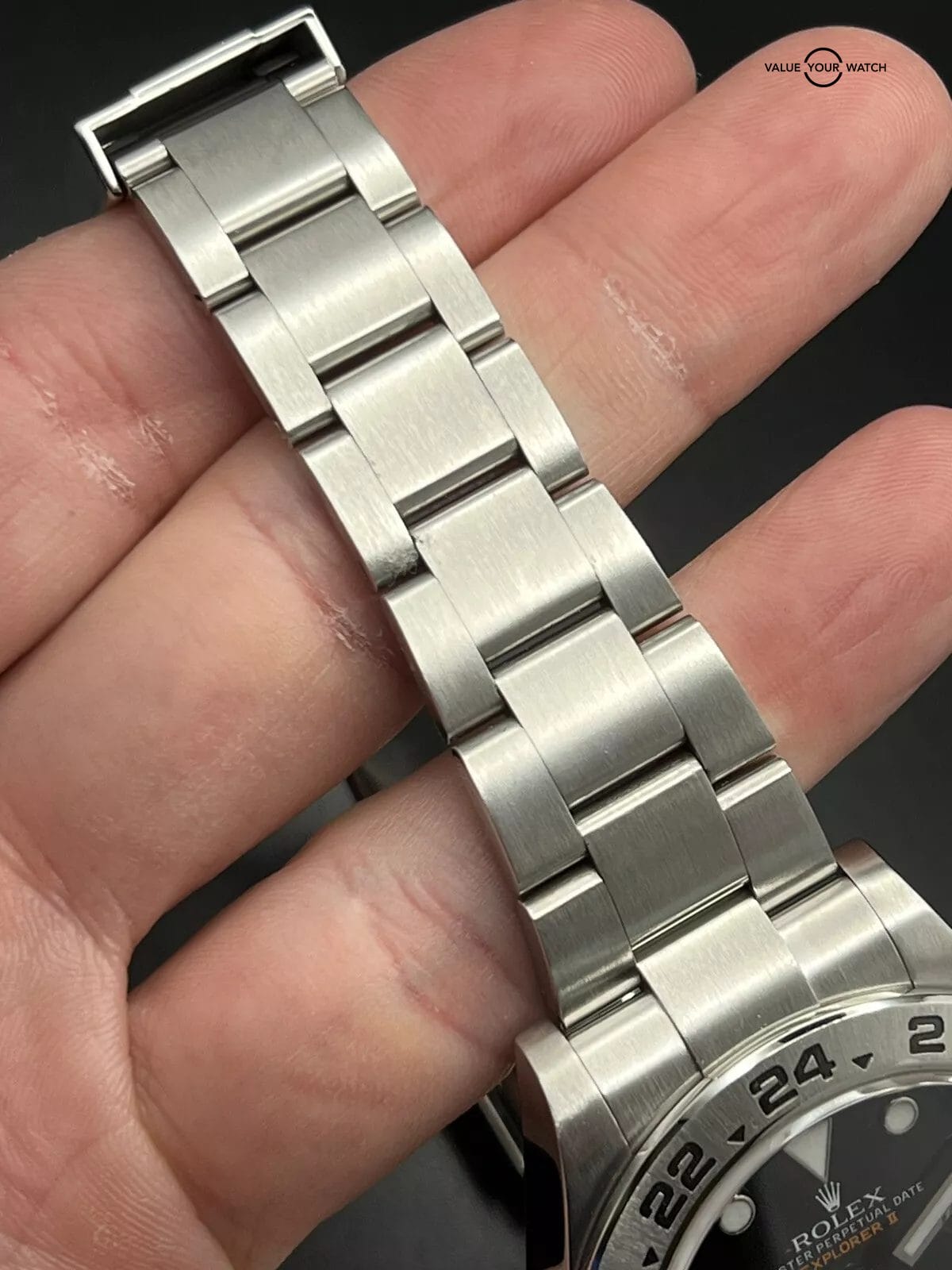 Rolex Explorer II 216570 42mm Black Dial MINT w/ card and serial tag - Image 8