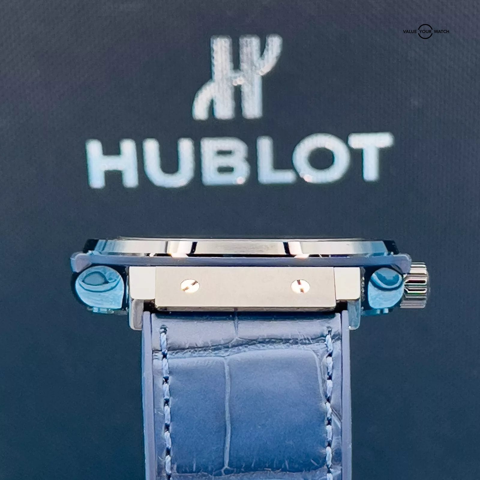 Hublot Classic Fusion Black Ceramic Blue Dial 45mm 2021 - 511.CM.7170.LR - Image 14