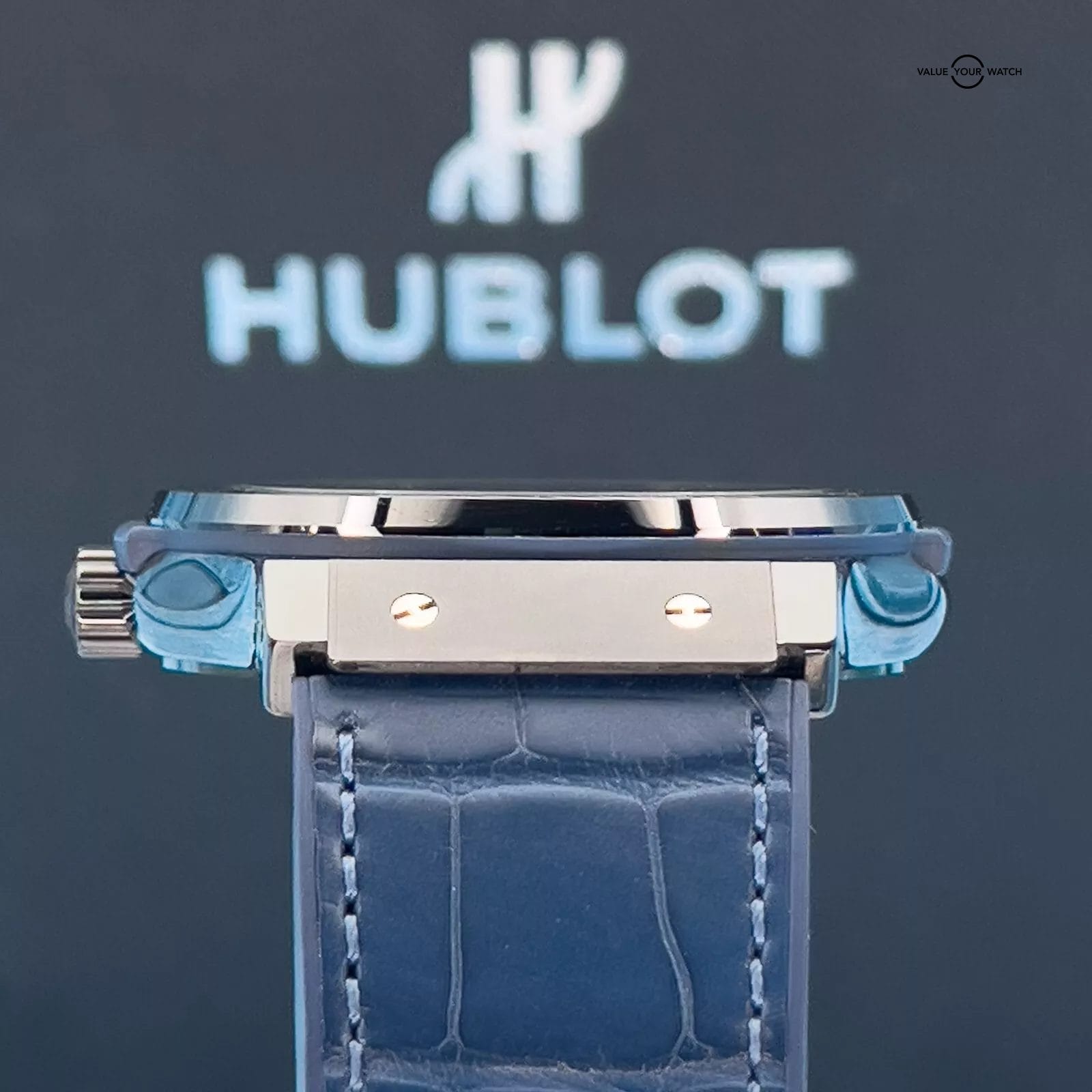 Hublot Classic Fusion Black Ceramic Blue Dial 45mm 2021 - 511.CM.7170.LR - Image 15